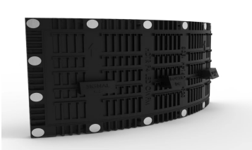 Vollfarbiges Softmodul für den Außenbereich 