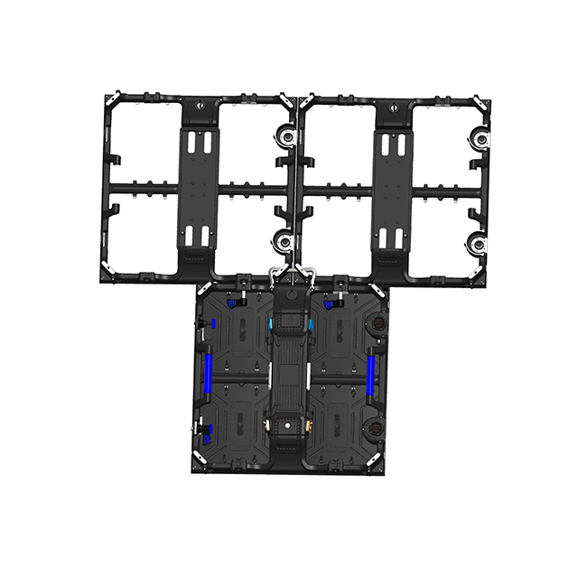 P4.8 Vollfarb-LED-Display für den Innenbereich 576 x 576 mm